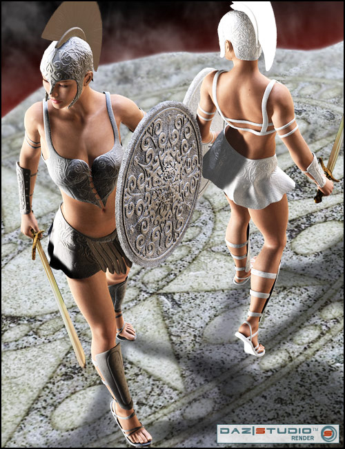 Her Battle by: , 3D Models by Daz 3D
