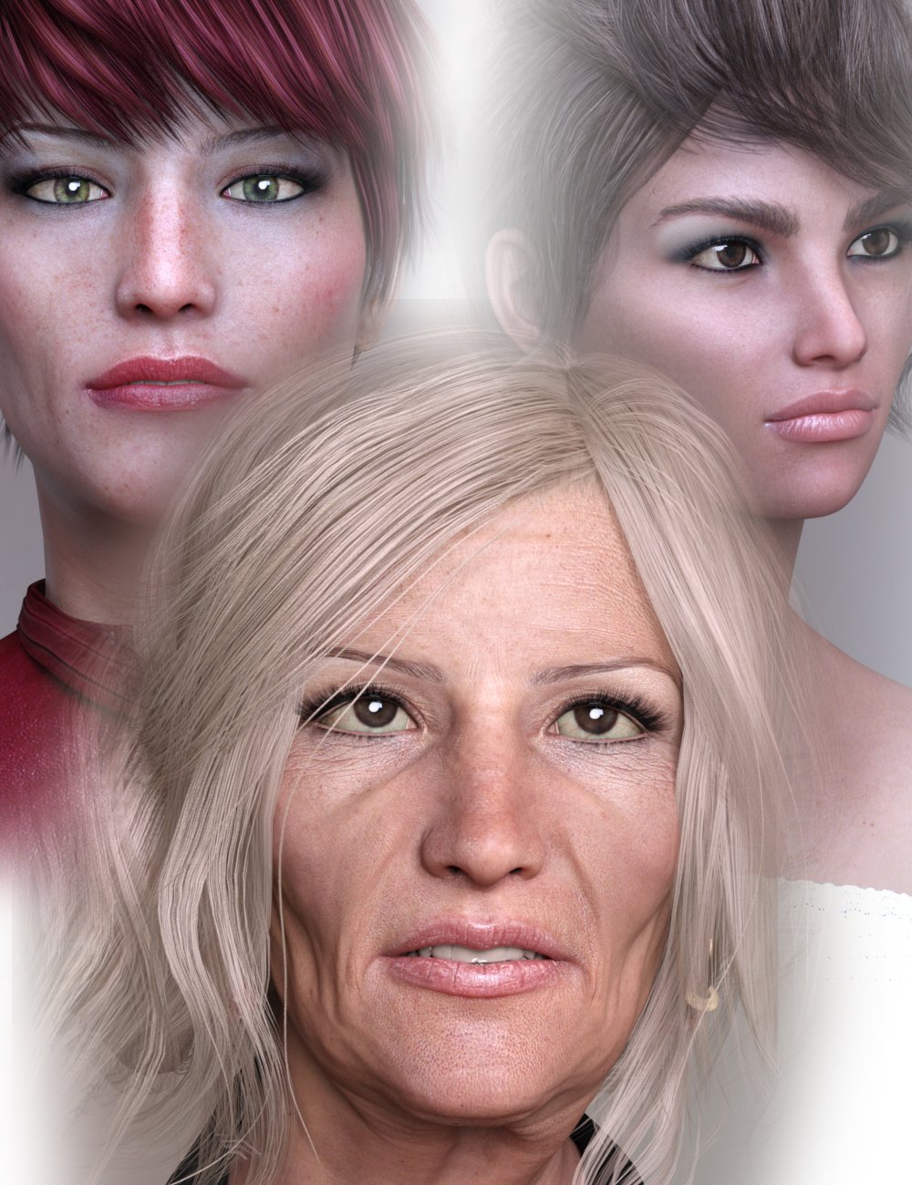 Mother And Daughters Hd For Genesis 8 Female Daz 3d