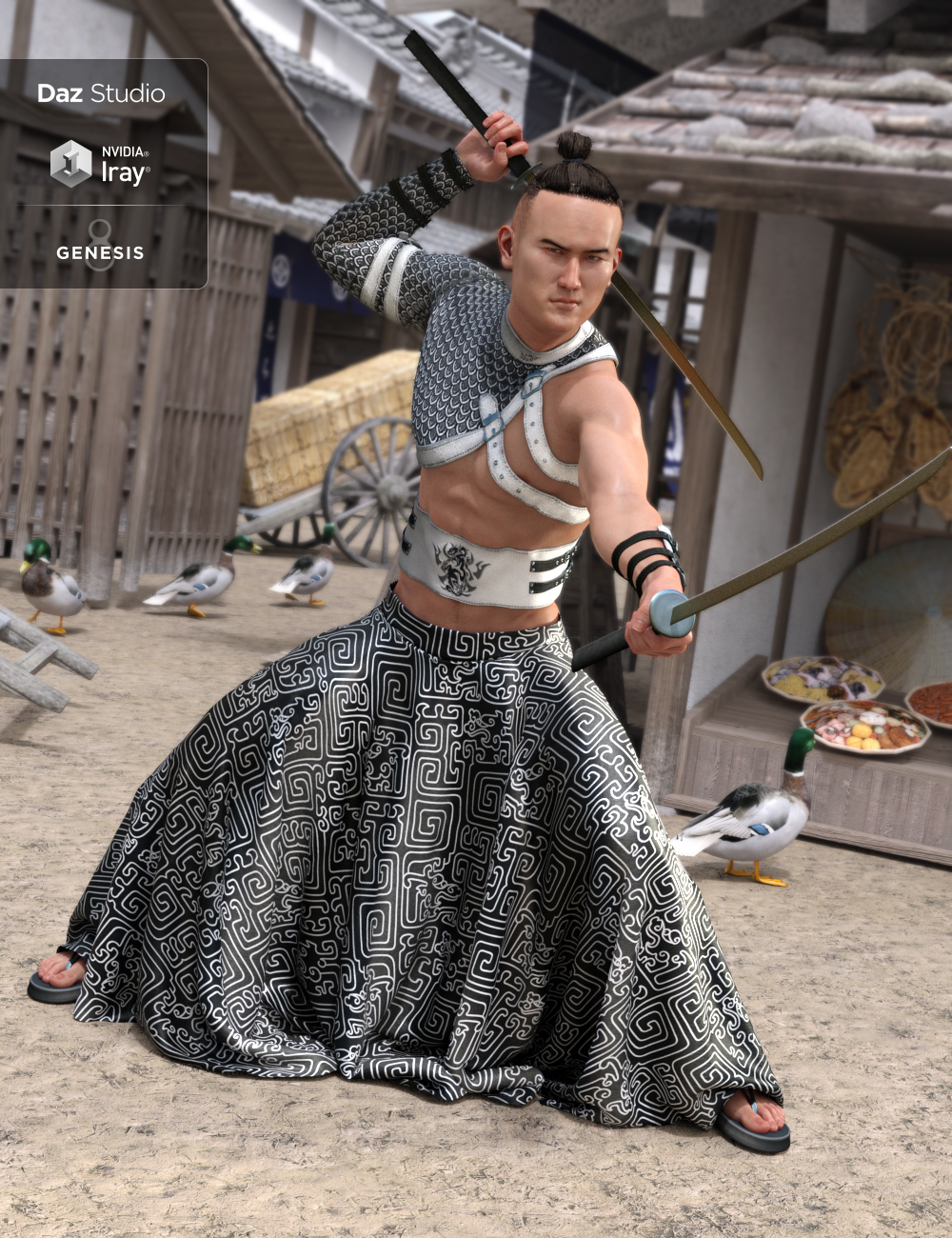 dForce BlackGuard Outfit Textures dForce BlackGuard Outfit Textures by: CynderBlue, 3D Models by Daz 3D