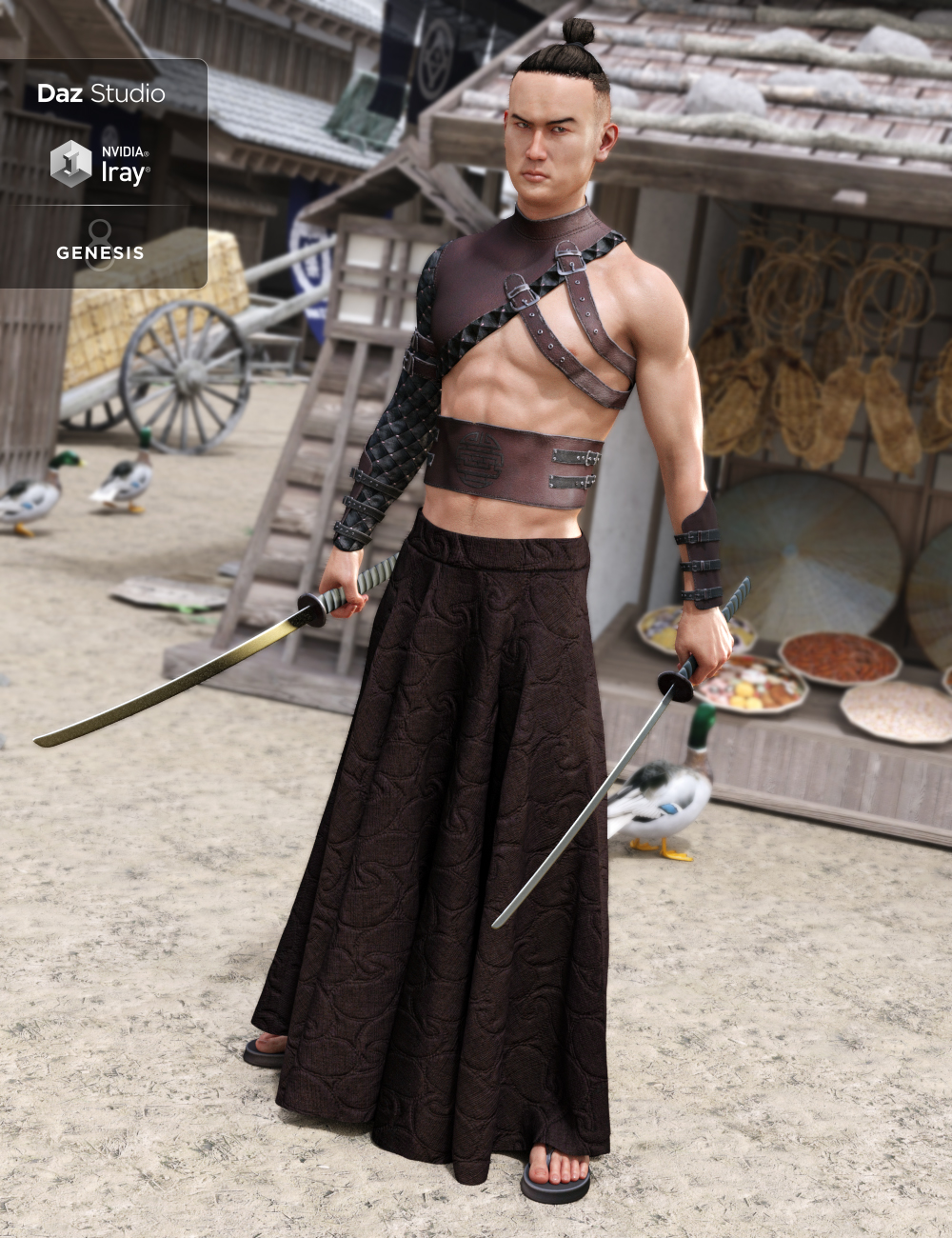 dForce BlackGuard Outfit Textures dForce BlackGuard Outfit Textures by: CynderBlue, 3D Models by Daz 3D