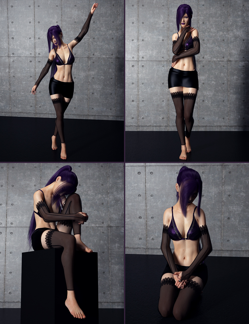Sorrowed Soul Poses for Genesis 8 Female(s) by: 3D SugarVal3dart, 3D Models by Daz 3D