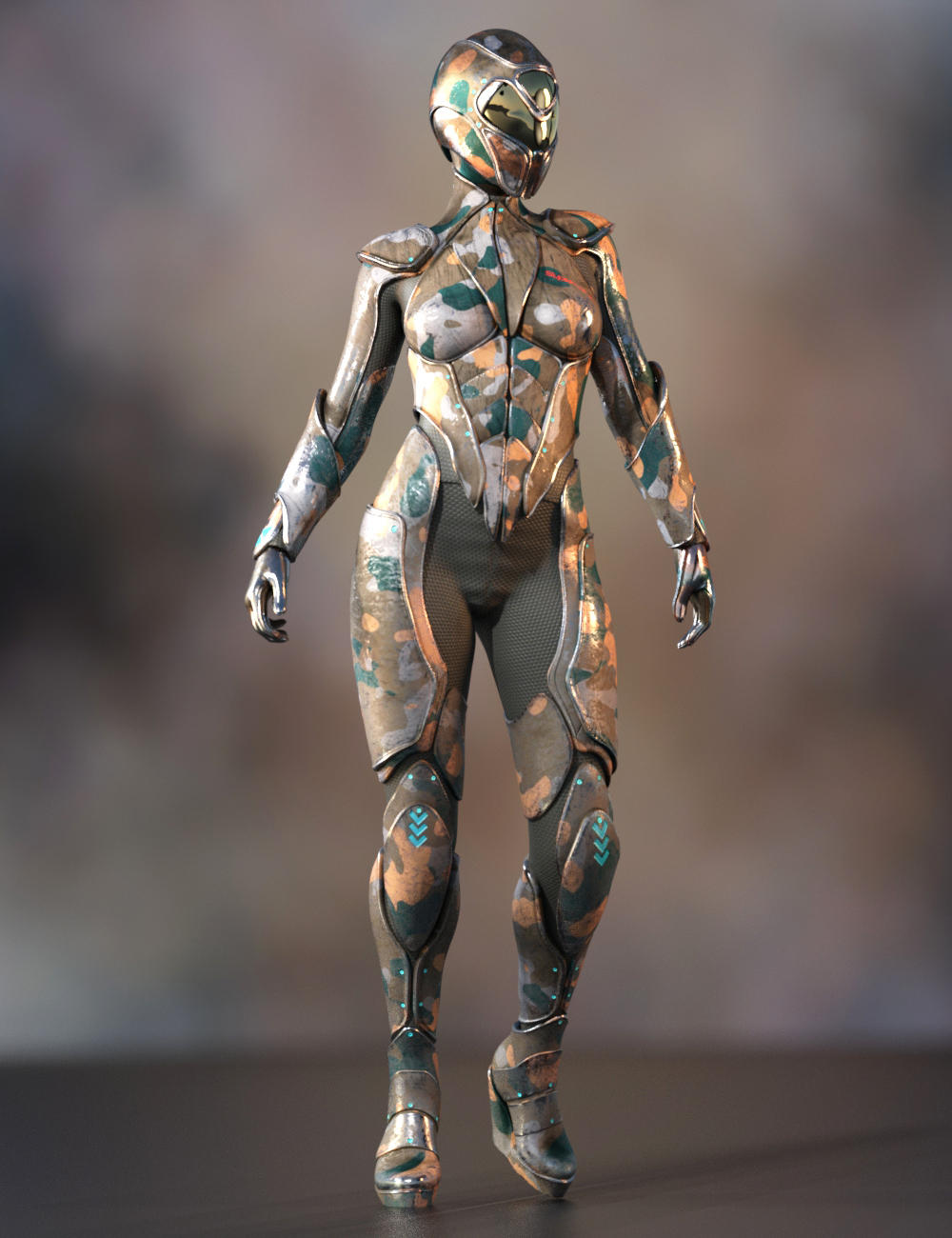 Supersonic Sci-Fi Suit for Genesis 8 Female(s) by: Yura, 3D Models by Daz 3D