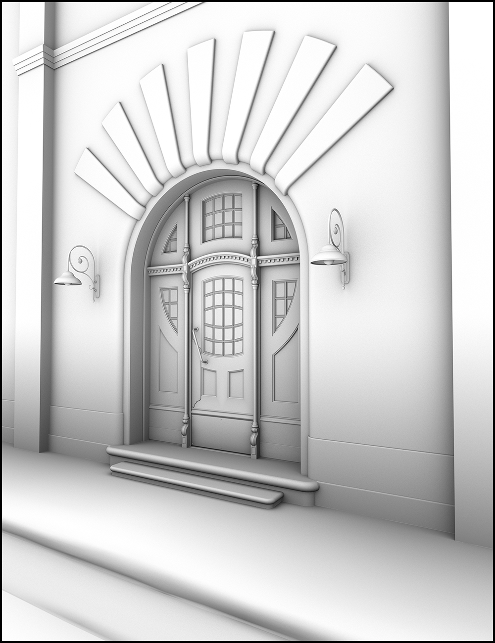 Deco Vignette II Deco Vignette II by: Jack Tomalin, 3D Models by Daz 3D