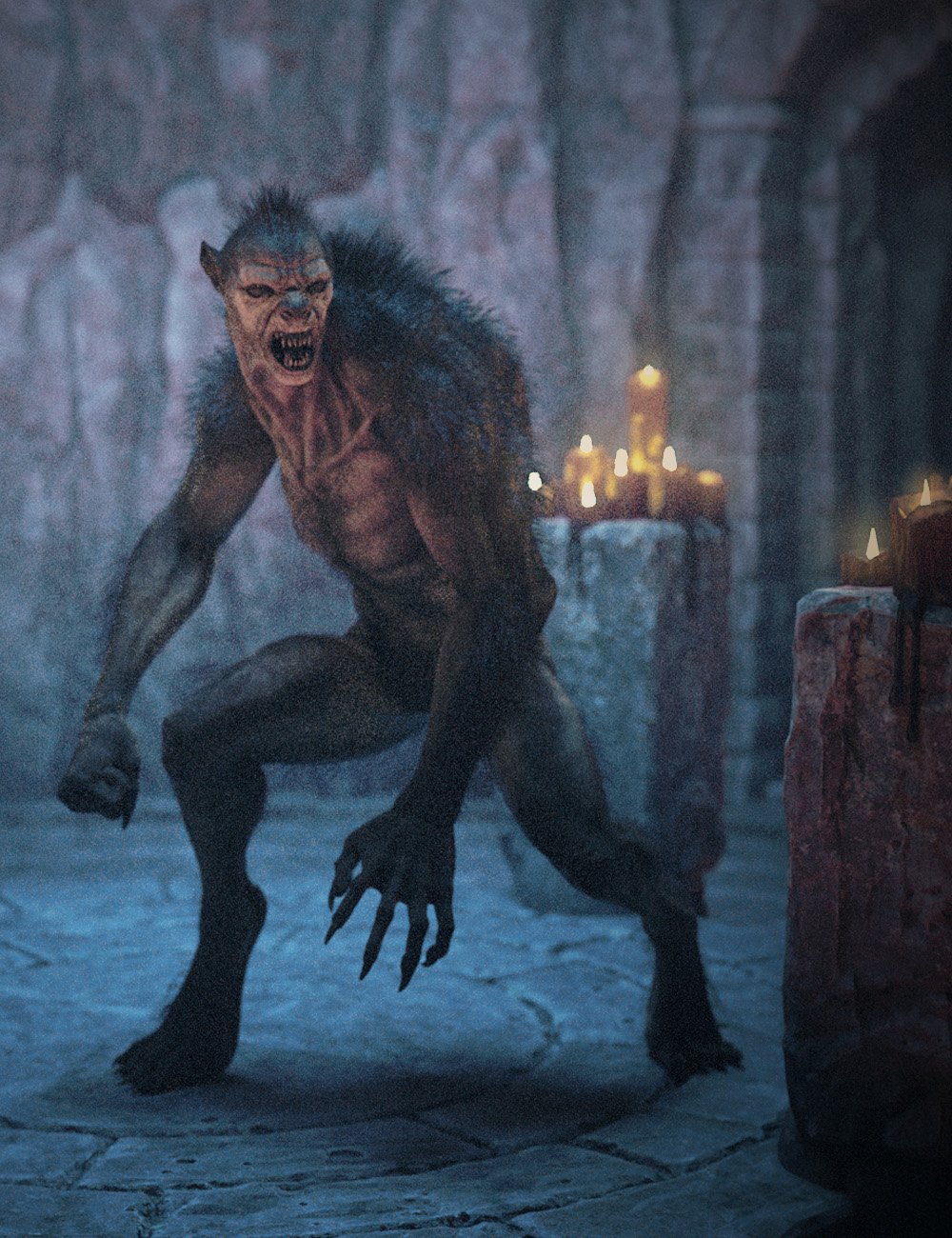 Lycan HD for Landon 8 Lycan HD for Landon 8 by: Josh Crockett, 3D Models by Daz 3D