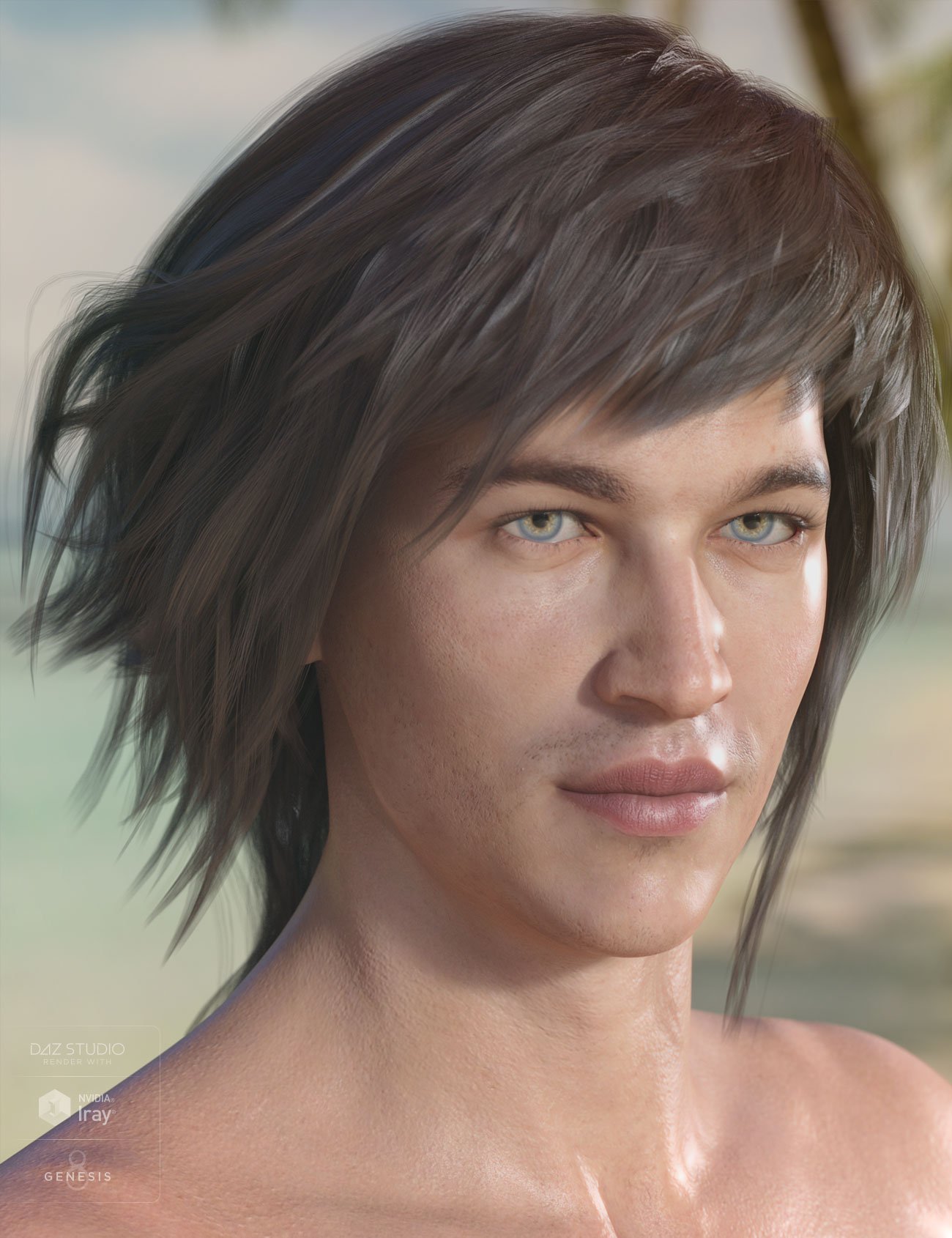 Blair Hair for Genesis 8 Male(s) and Female(s) Blair Hair for Genesis 8 Male(s) and Female(s) by: AprilYSH, 3D Models by Daz 3D