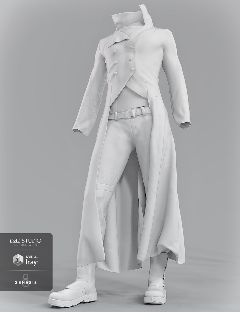 dForce Tepes Outfit for Genesis 8 Male(s) by: Moonscape GraphicsSade, 3D Models by Daz 3D