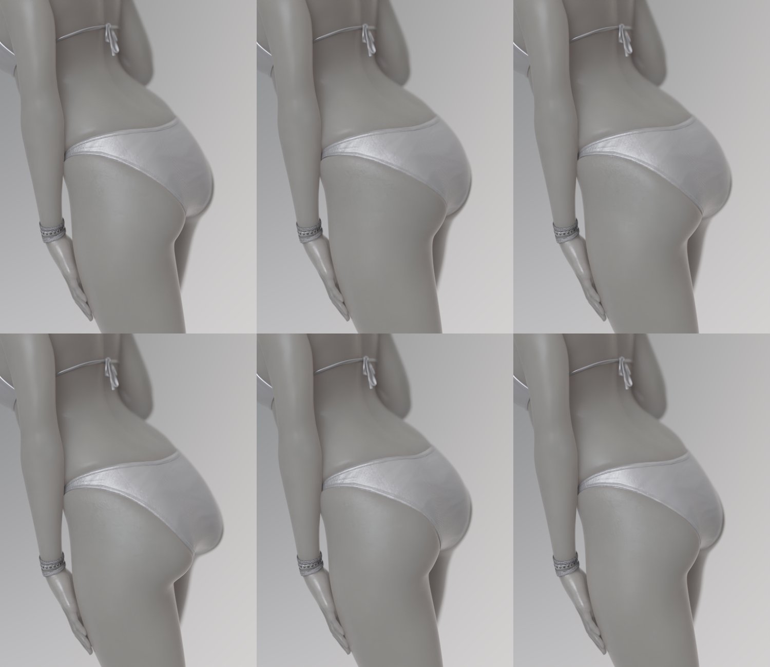 Glutes Utilities for Genesis 8 Female(s) by: Soto, 3D Models by Daz 3D