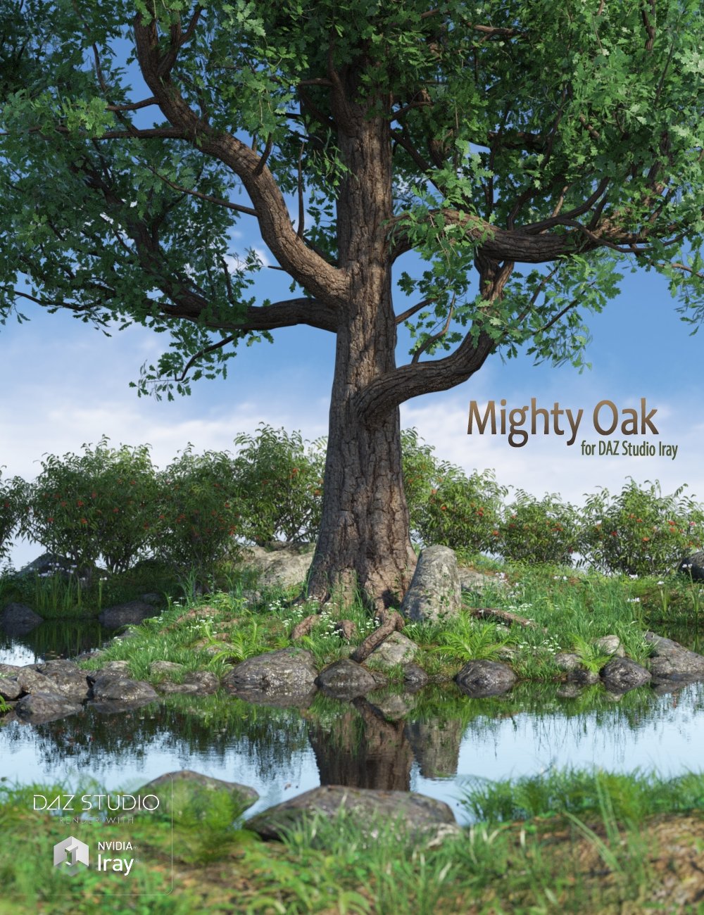 Mighty Oak by: Peanterra, 3D Models by Daz 3D