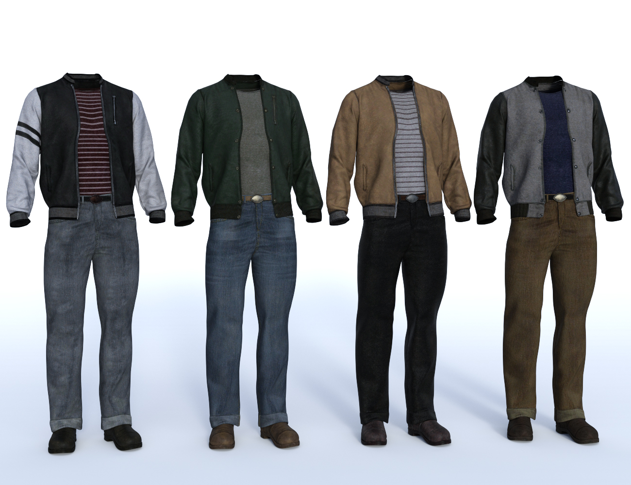 dForce Outsider Outfit Textures by: , 3D Models by Daz 3D