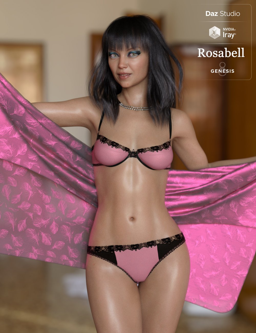Rosabell HD And Lounge Wear For Genesis 8 Female Rosabell HD And Lounge Wear For Genesis 8 Female by: iSourceTextures, 3D Models by Daz 3D