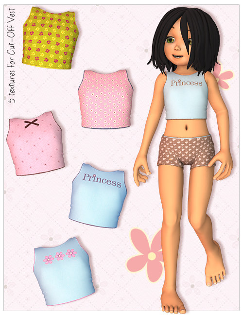 Carefree for Sadie Clothing Pack One Carefree for Sadie Clothing Pack One by: Diane, 3D Models by Daz 3D