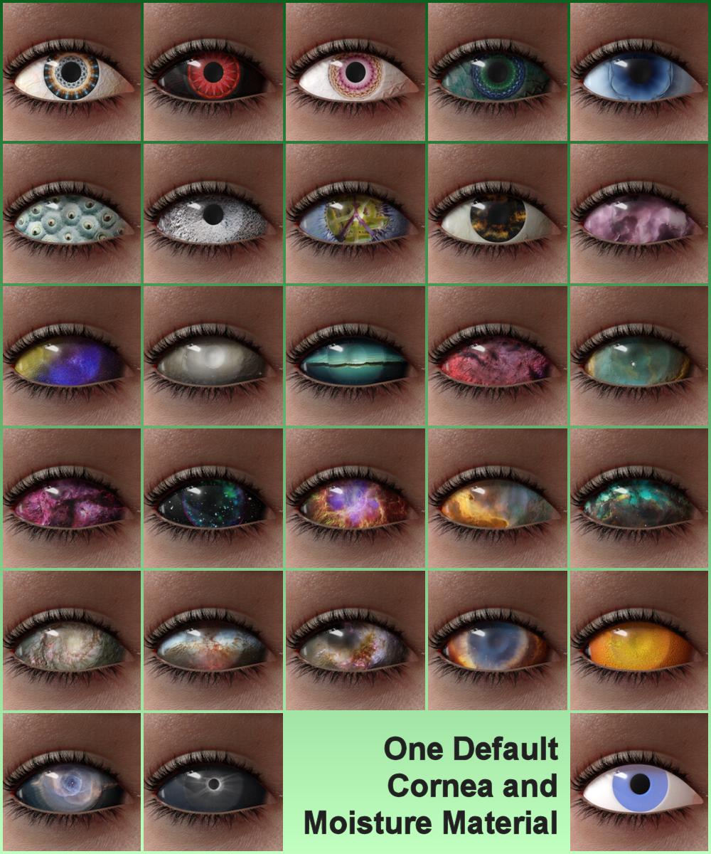 Unique Eyes for Genesis 8 | Daz 3D