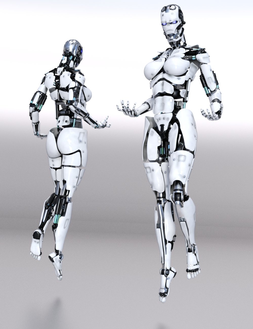 Cyborg Generation 8 Female by: DzFire, 3D Models by Daz 3D