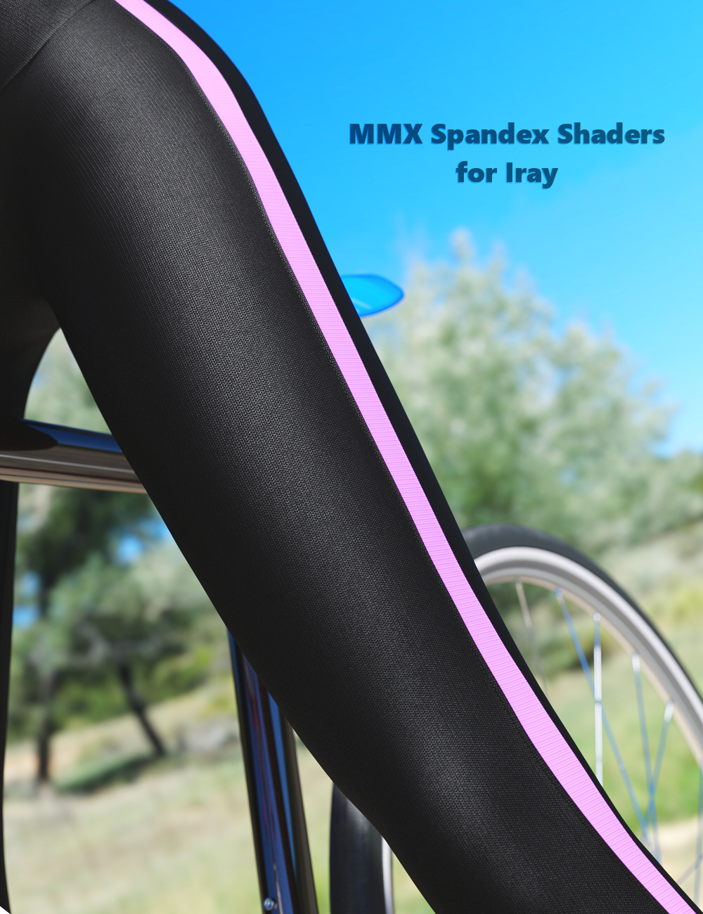 MMX Spandex Shaders for Iray by: Mattymanx, 3D Models by Daz 3D