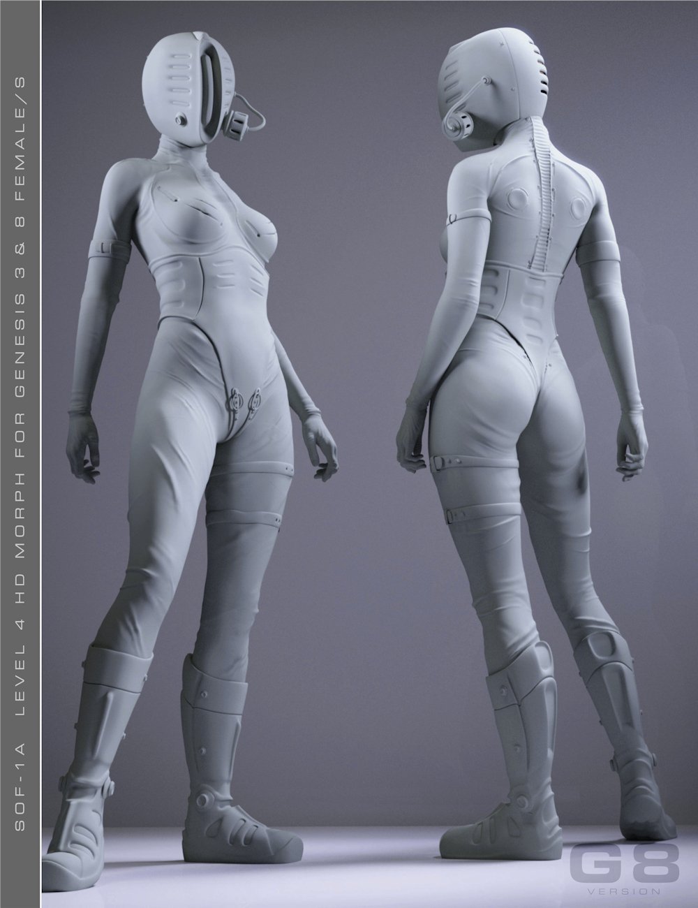 SOF-1A for Genesis 3 and 8 Female(s) by: daveyabbo, 3D Models by Daz 3D