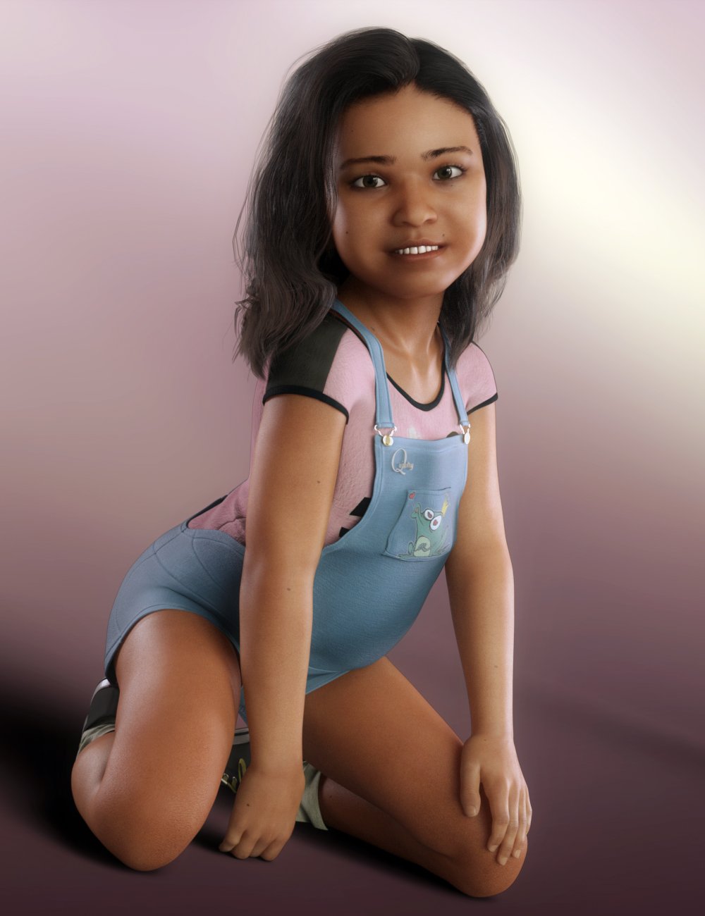QX Little Chooli for Genesis 8 Female by: Quixotry, 3D Models by Daz 3D