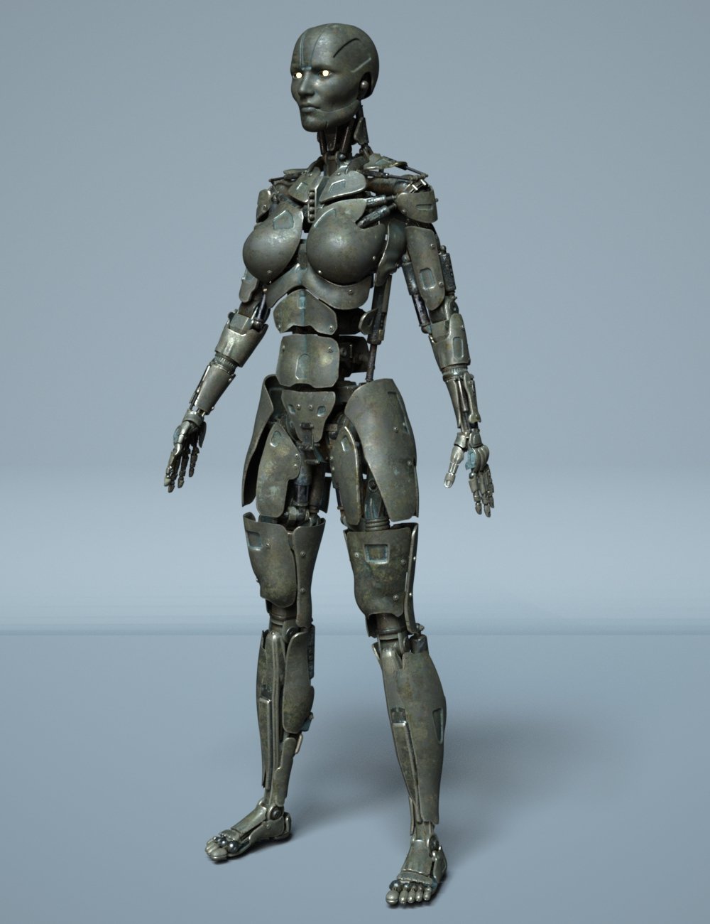 Doomsday Textures for Cyborg Generation 8 Female | Daz 3D