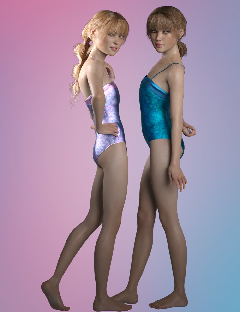 Kennady and Regan for Genesis 8 Female by: hotlilme74SR3, 3D Models by Daz 3D