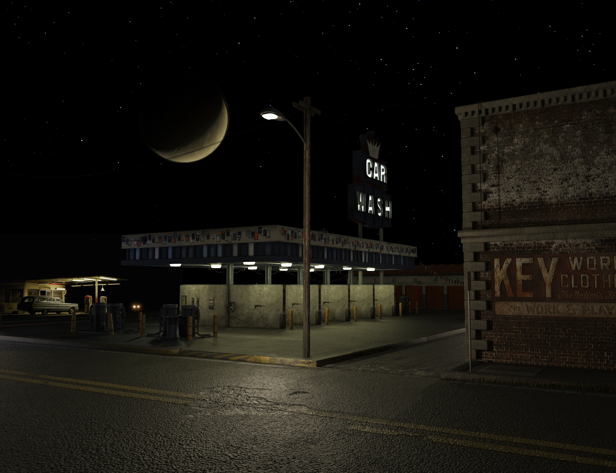 At the Car Wash At the Car Wash by: The AntFarm, 3D Models by Daz 3D