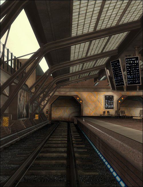 Neo Station by: , 3D Models by Daz 3D