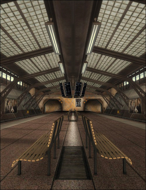 Neo Station by: , 3D Models by Daz 3D