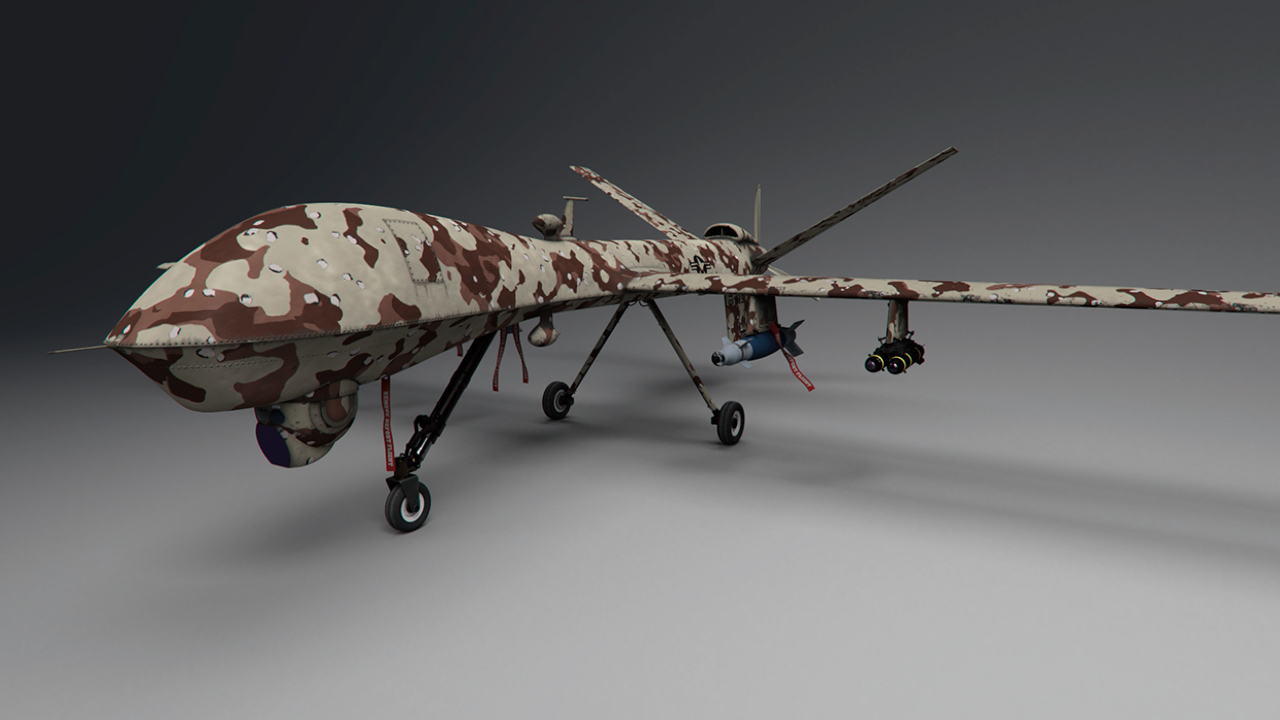 Military Drone by: Mely3D, 3D Models by Daz 3D