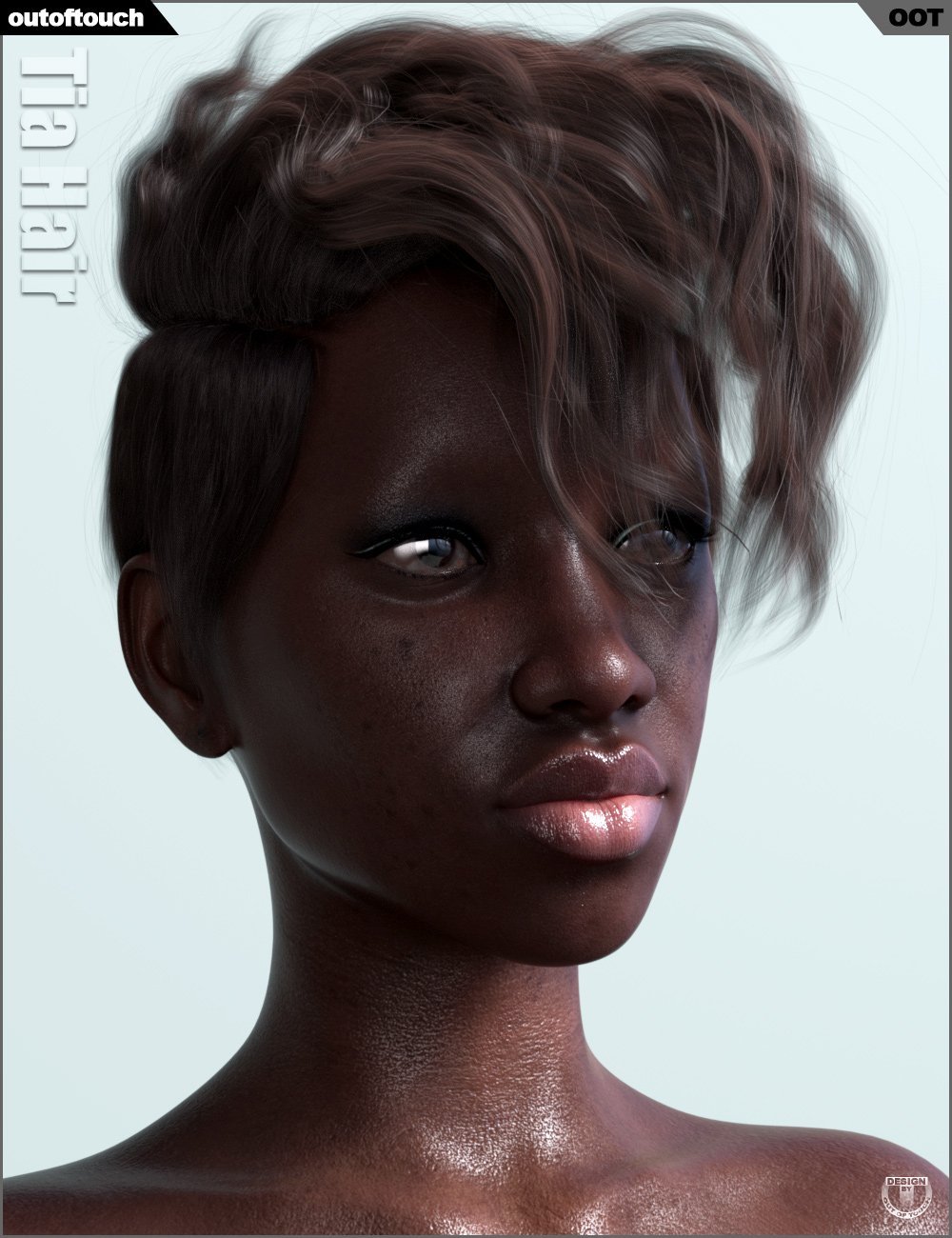 Tia Hair for Genesis 3 and 8 Female(s) by: outoftouch, 3D Models by Daz 3D