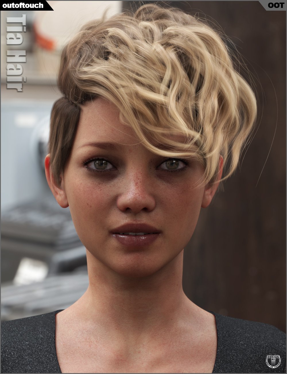 Tia Hair for Genesis 3 and 8 Female(s) Tia Hair for Genesis 3 and 8 Female(s) by: outoftouch, 3D Models by Daz 3D