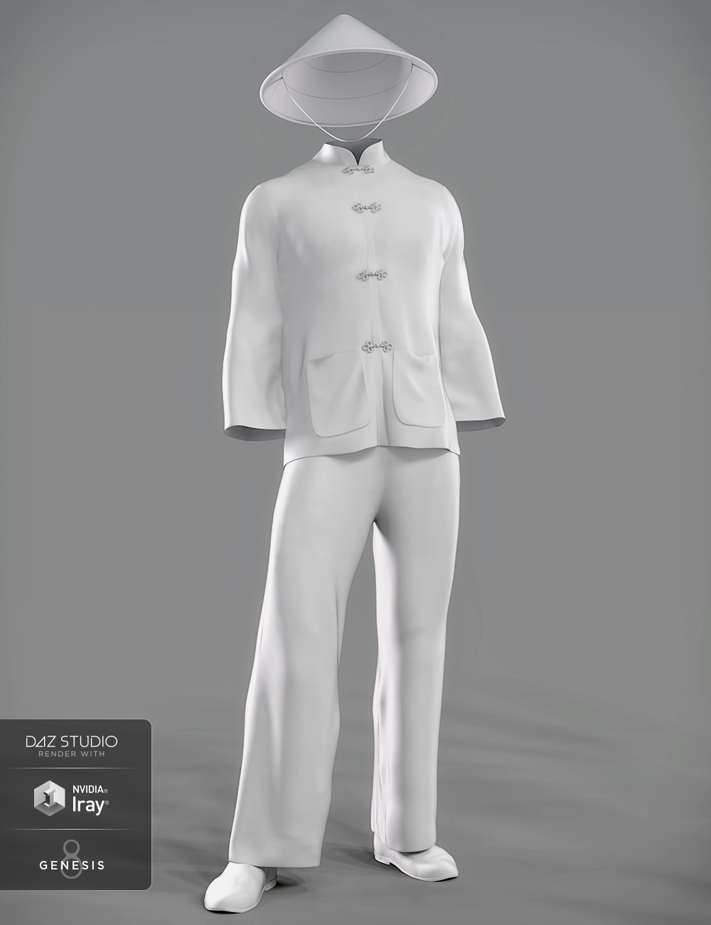 dForce Traditional Outfit for Genesis 8 Male(s) by: NikisatezOziChick, 3D Models by Daz 3D