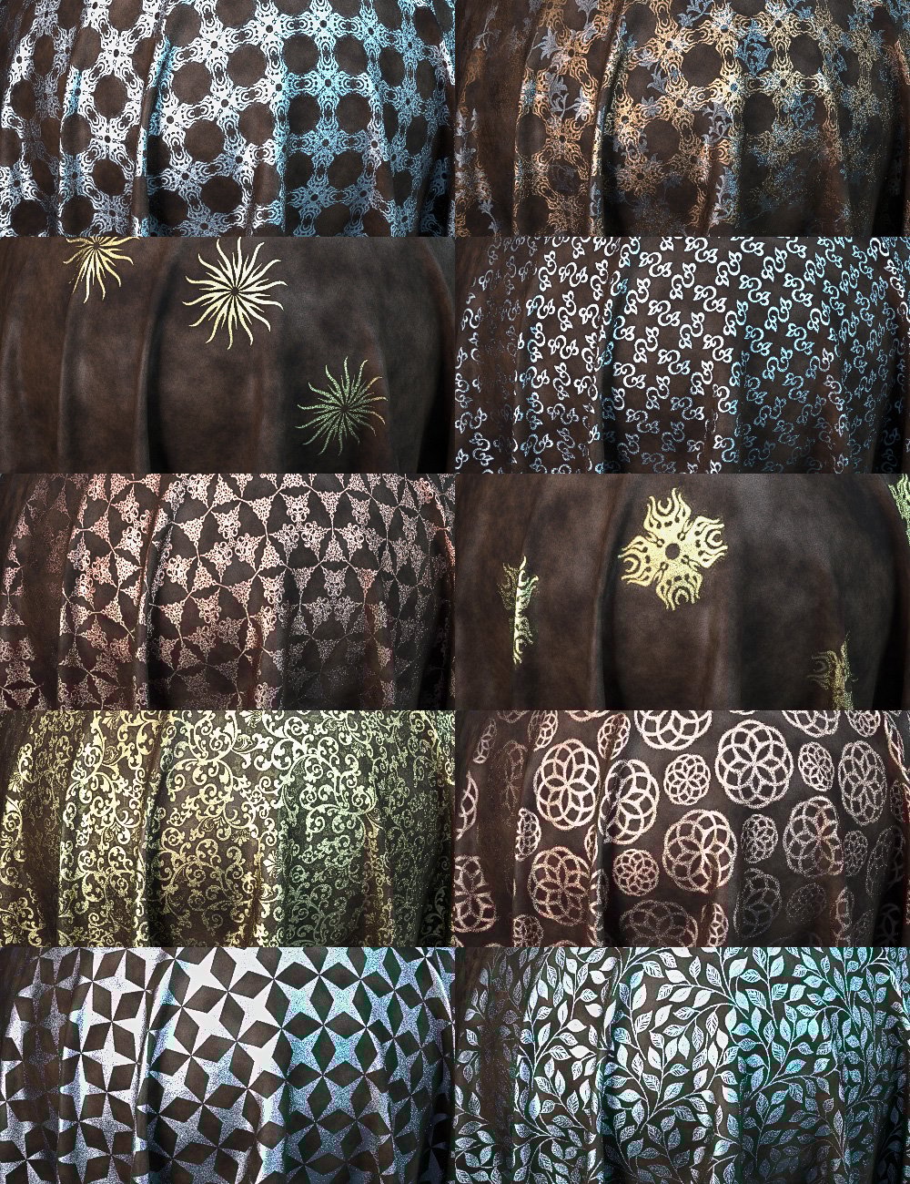 Leather and Overlay Iray Shaders Leather and Overlay Iray Shaders by: JGreenlees, 3D Models by Daz 3D