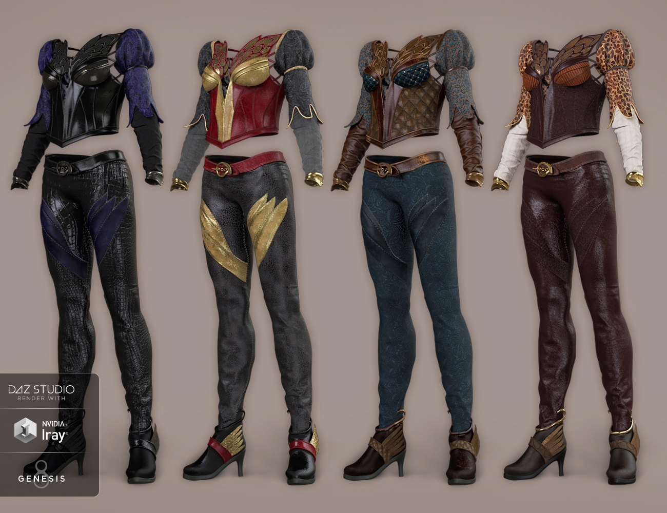 Phoenix Dawn Outfit Textures by: Anna Benjamin, 3D Models by Daz 3D
