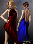 Evening Style Dress by: Barbara Brundon, 3D Models by Daz 3D