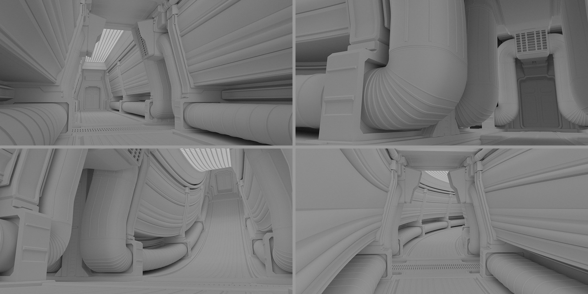 Sci-Fi Atmosphere Processing Deck Sci-Fi Atmosphere Processing Deck by: Tim Payne, 3D Models by Daz 3D