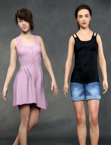 Teen Girls for Genesis 8 Female [Documentation Center]