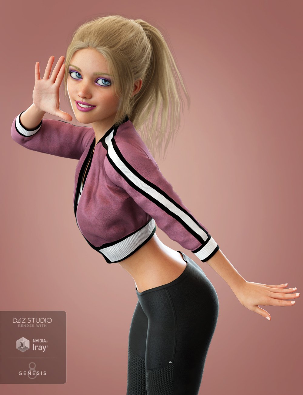 Tess for Genesis 8 Female by: maelwenn, 3D Models by Daz 3D