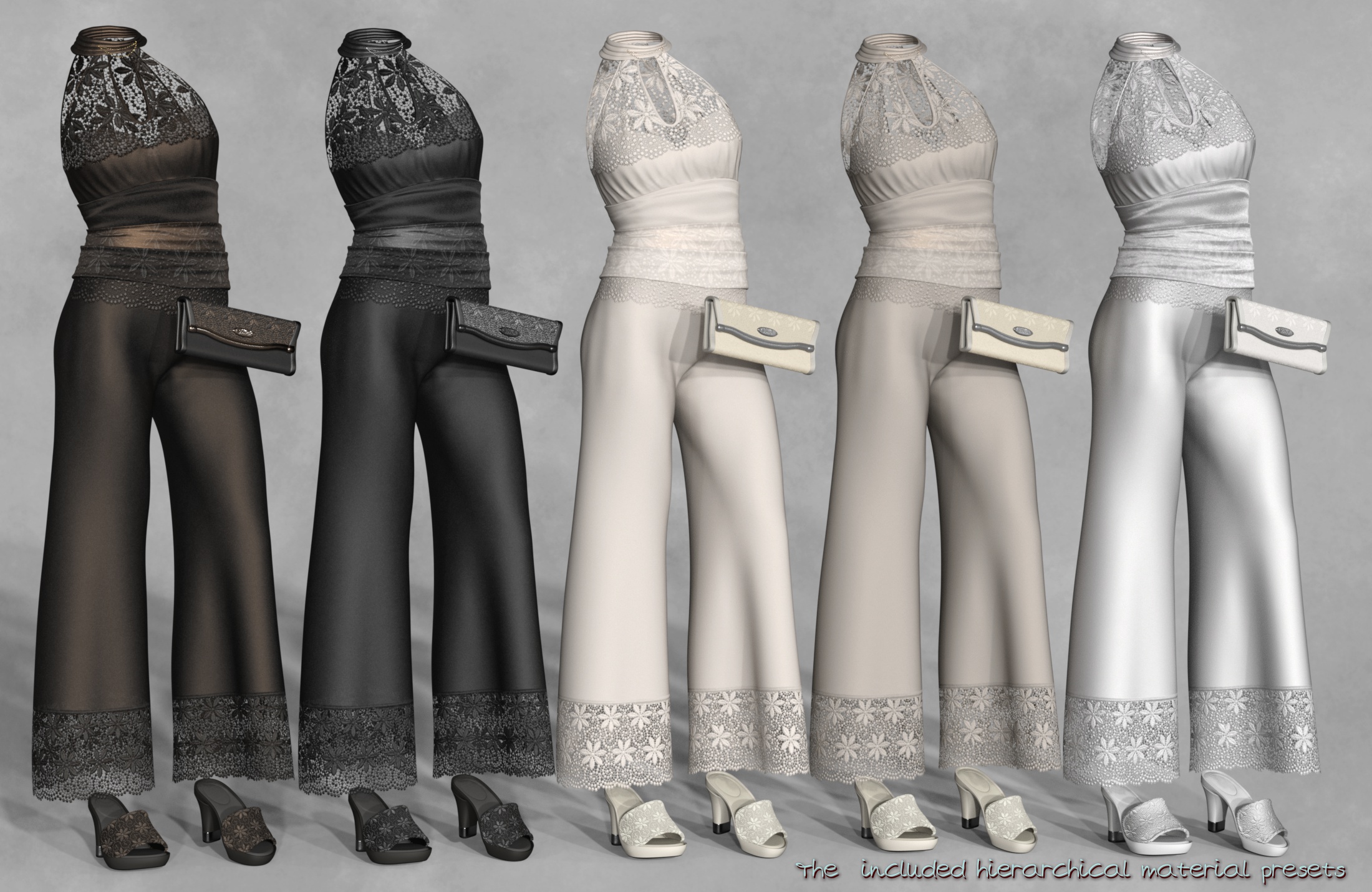 dForce Sophia Outfit for Genesis 8 Female(s) by: 3D-GHDesign, 3D Models by Daz 3D