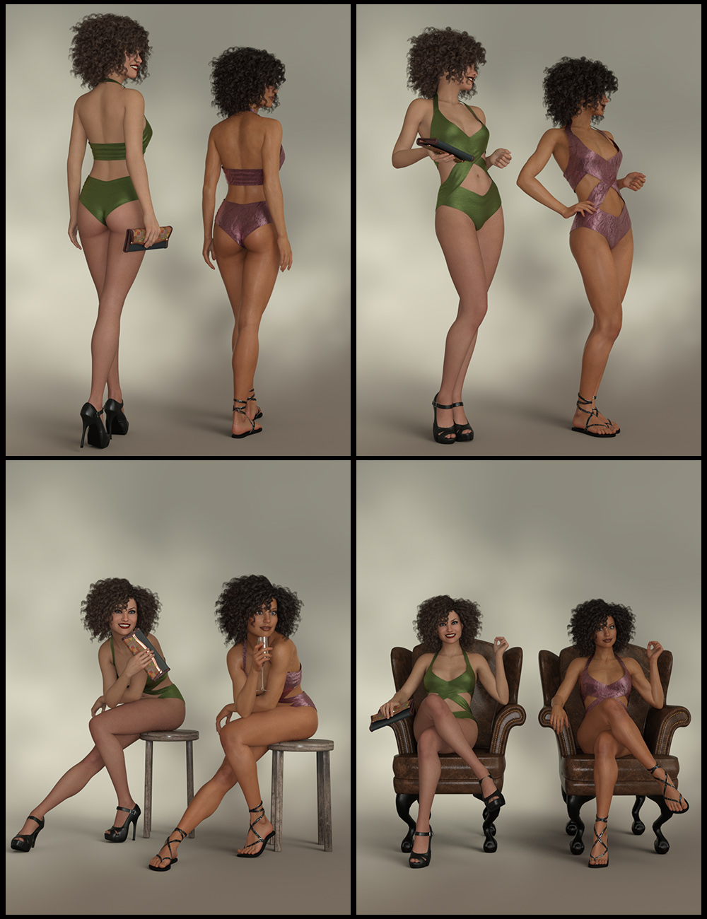 IGD Sophisticate Poses for Genesis 8 Female by: Islandgirl, 3D Models by Daz 3D