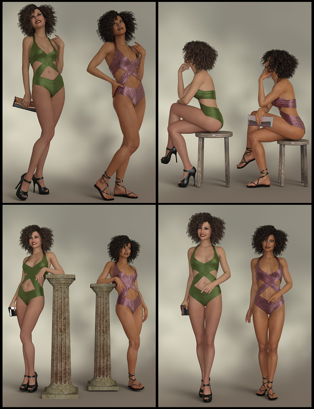 IGD Sophisticate Poses for Genesis 8 Female by: Islandgirl, 3D Models by Daz 3D