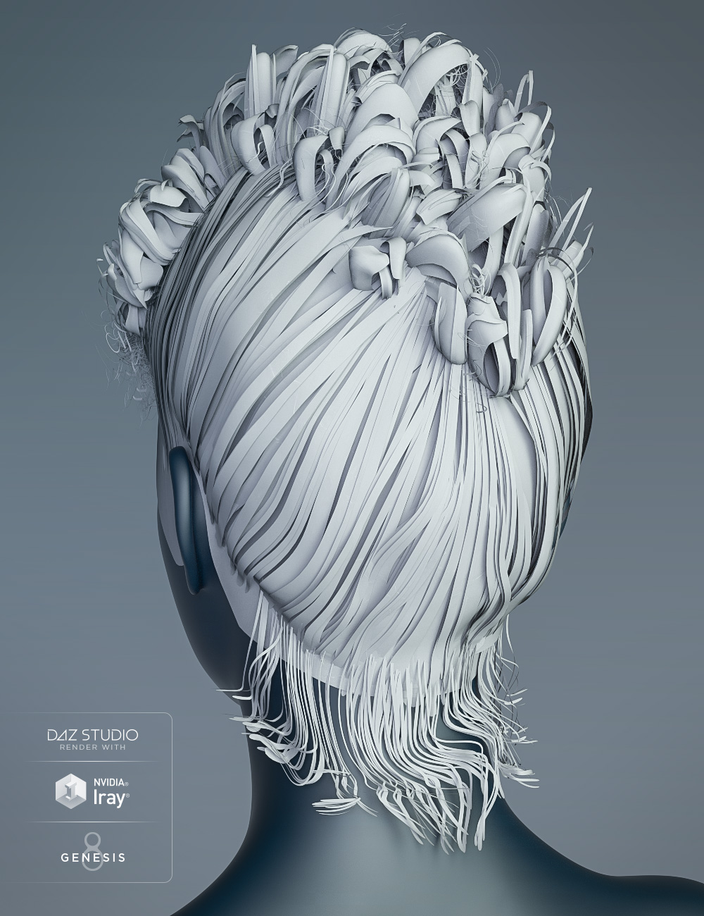 Bernedette Hair for Genesis 8 Female(s) Bernedette Hair for Genesis 8 Female(s) by: goldtassel, 3D Models by Daz 3D