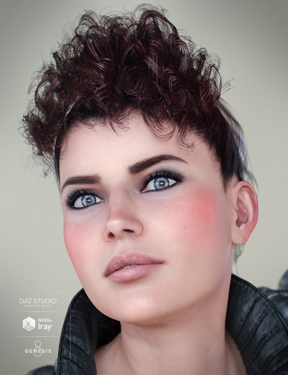 Colors for Bernedette Hair by: goldtassel, 3D Models by Daz 3D