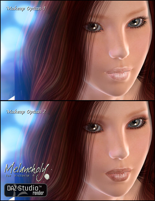 Melancholy for V4 by: , 3D Models by Daz 3D