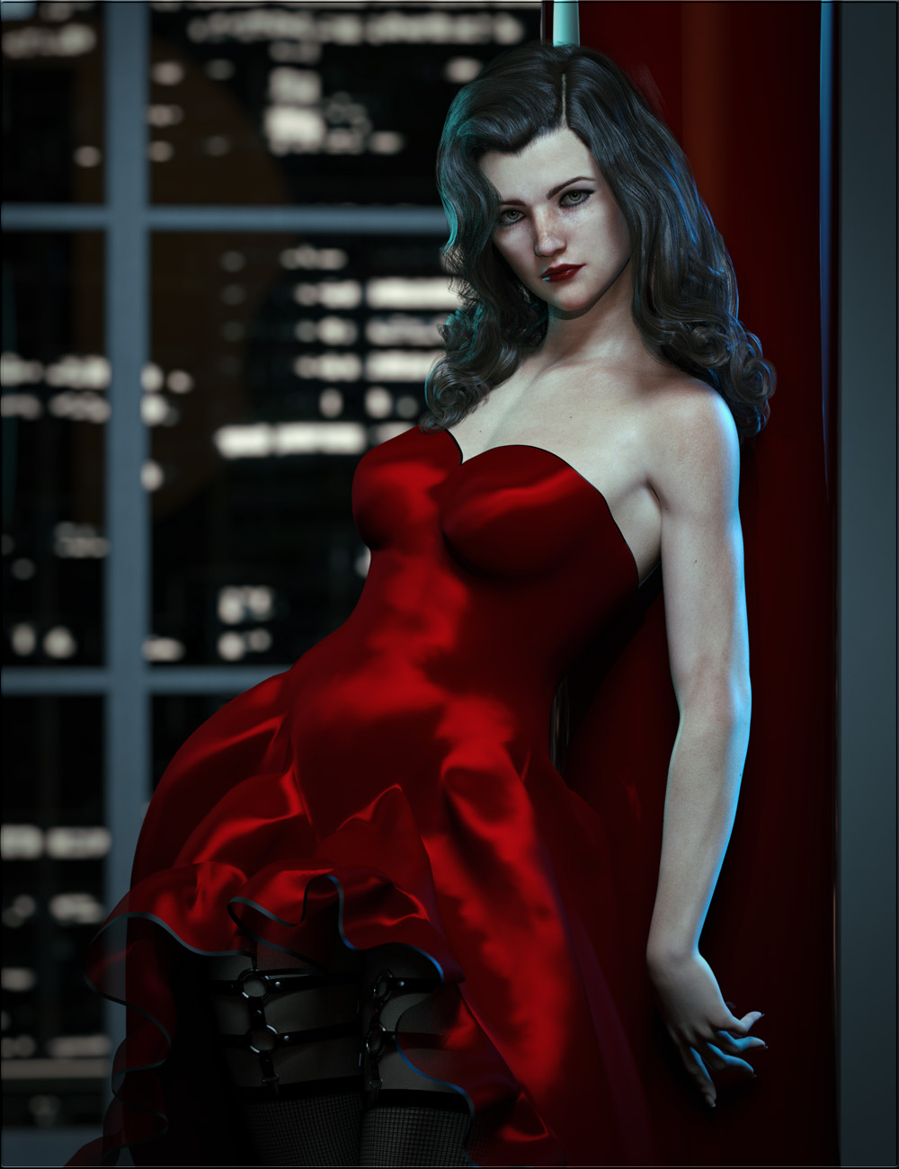 VYK Dorthie for Genesis 8 Female by: vyktohria, 3D Models by Daz 3D