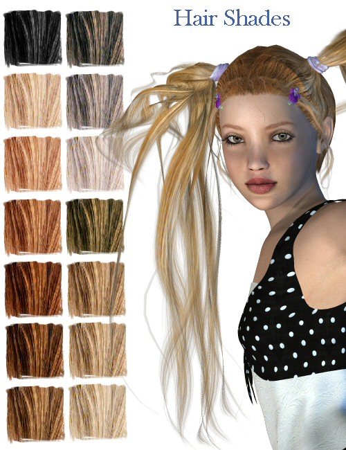 Geve Hair by: goldtasselSWAM, 3D Models by Daz 3D