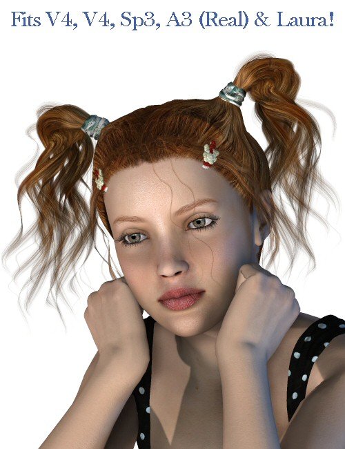 Geve Hair by: goldtasselSWAM, 3D Models by Daz 3D
