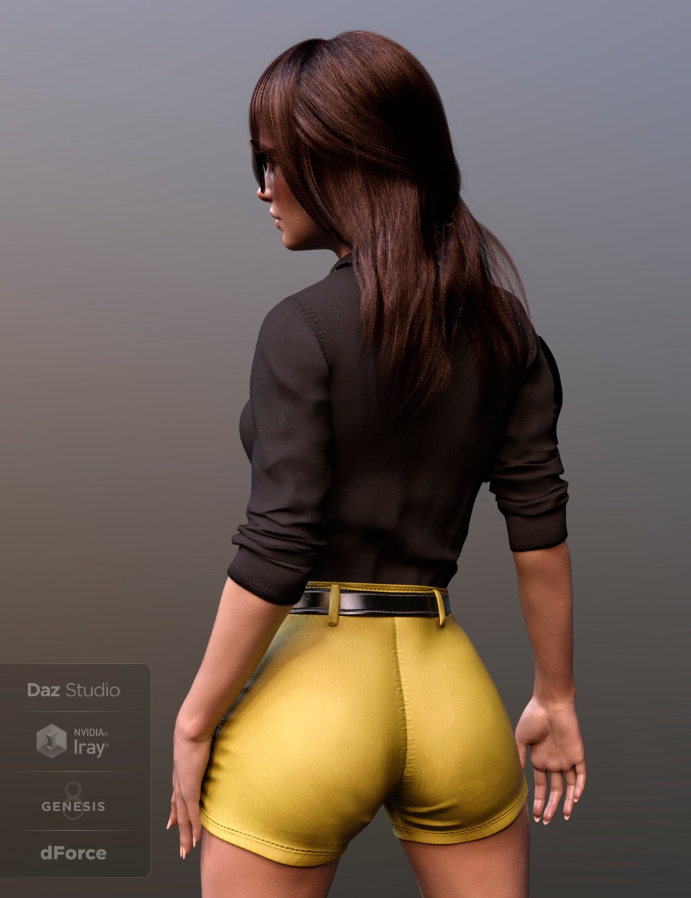 X-Fashion Uniform for Genesis 8 Female(s) by: xtrart-3d, 3D Models by Daz 3D
