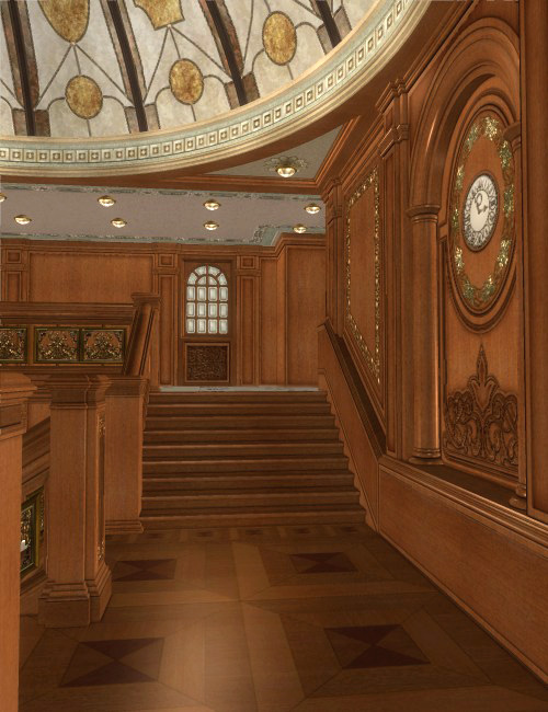 The Grand Staircase by: , 3D Models by Daz 3D