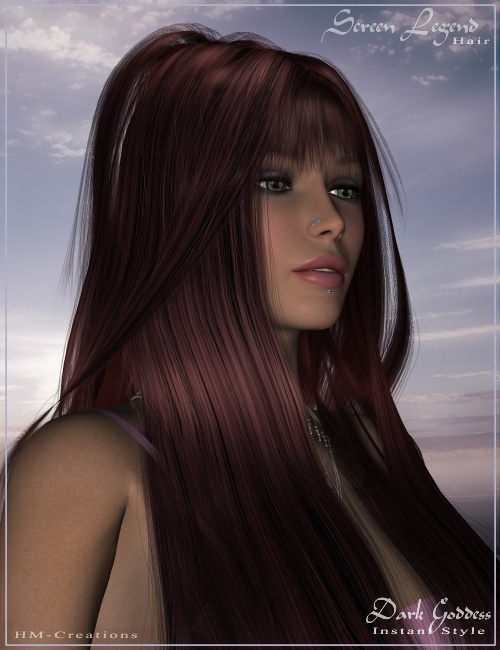 Screen Legend Hair by: Magix 101, 3D Models by Daz 3D