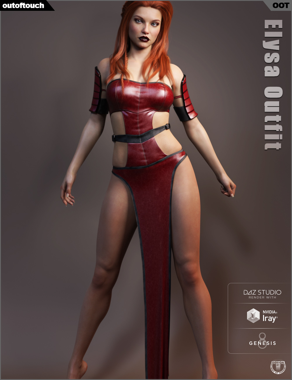 Elysa Outfit for Genesis 8 Female(s) by: outoftouch, 3D Models by Daz 3D