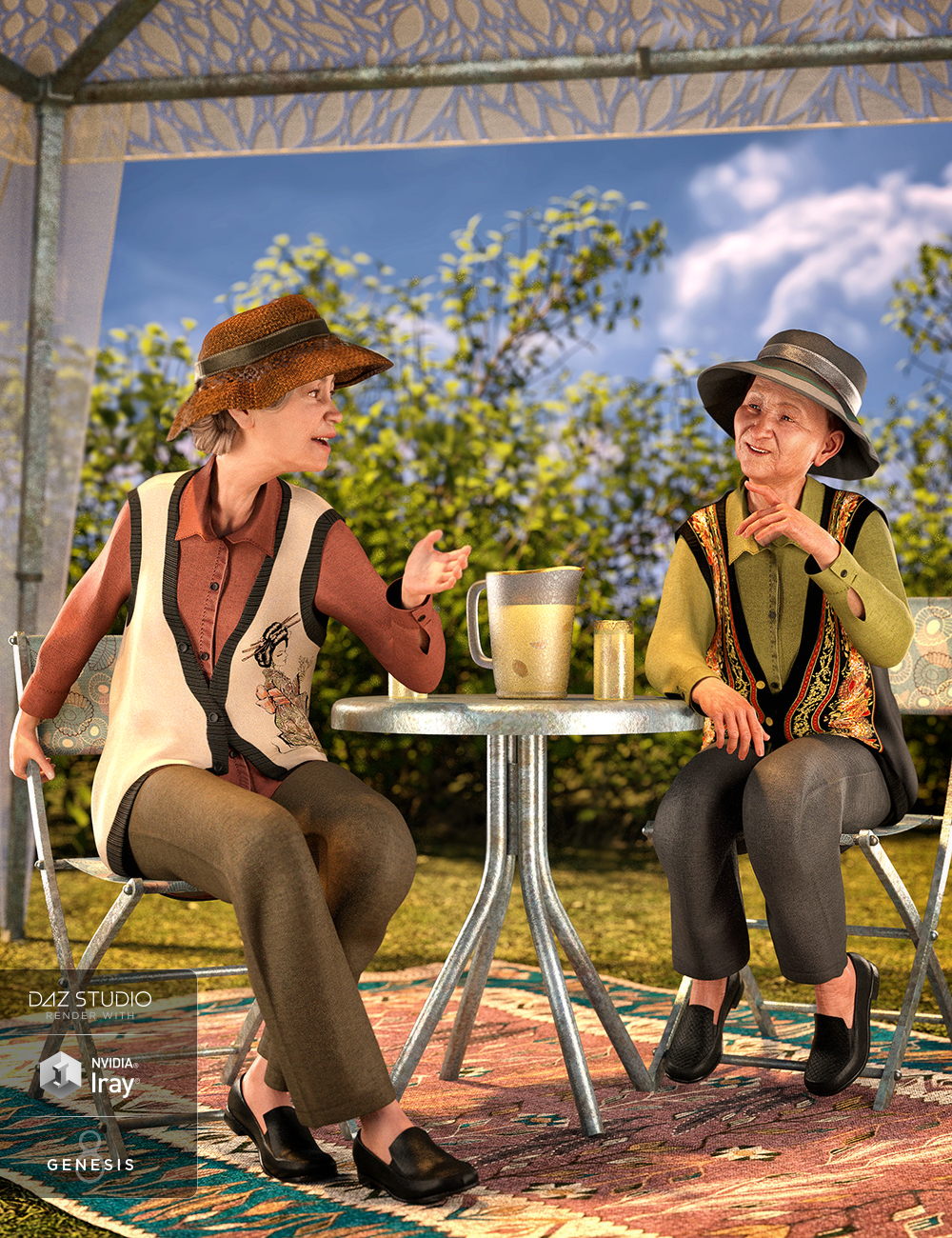 dForce Nainai Outfit Textures dForce Nainai Outfit Textures by: Shox-Design, 3D Models by Daz 3D