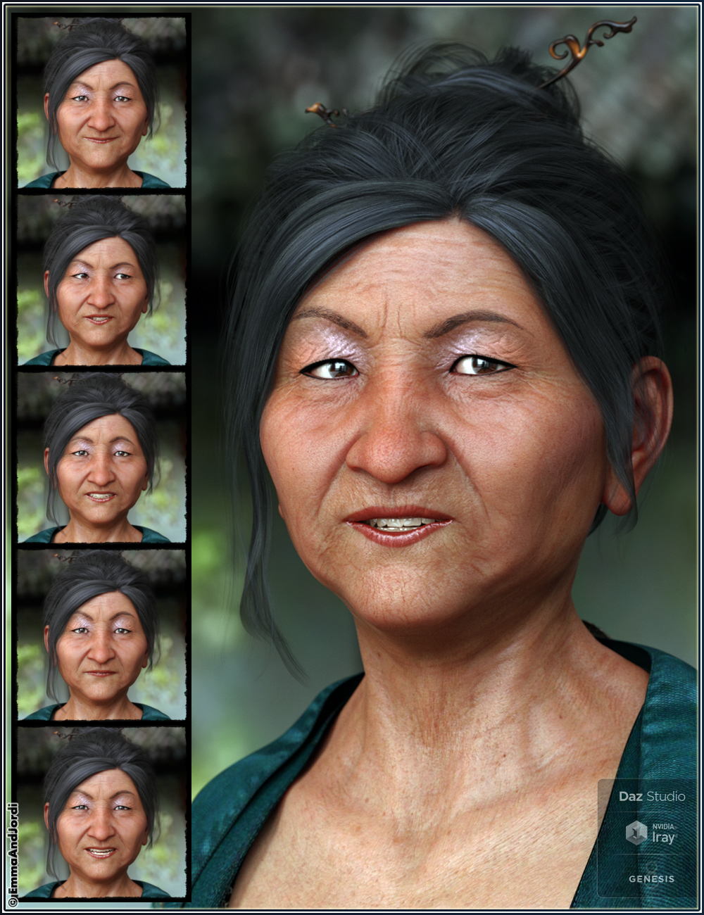 Mixable Expressions for Mrs Chow 8 and Genesis 8 Female(s) Mixable Expressions for Mrs Chow 8 and Genesis 8 Female(s) by: , 3D Models by Daz 3D